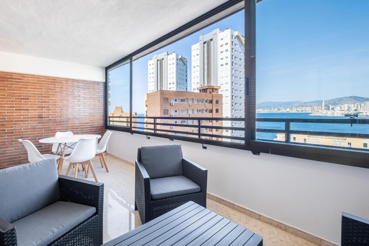 בנידורם Trinisoll II 6-C Sea Views Apartment Levante Beach מראה חיצוני תמונה